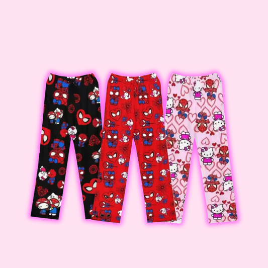 KC Kawaii Spider Man X Kitty Pajamas